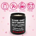 thumbnail image 3 of Cera de soja Candle Lihome con aroma a vainilla y coco, 198 ml, 3 of 7