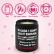 thumbnail image 3 of Cera de soja Candle Lihome con aroma a vainilla y coco, 198 ml, 3 of 7