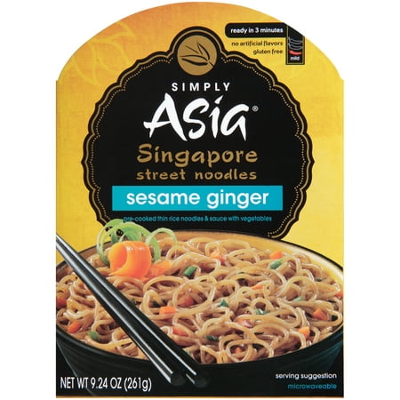 (2 Pack) Simply Asia Sesame Ginger Singapore Street Noodles, 9.24 (Best Asian Noodle Dishes)