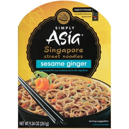 Asian Grocery - (2 Pack) Simply Asia Sesame Ginger Singapore Street Noodles, 9.24 oz