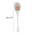 thumbnail image 2 of Unique Bargains 1 Pc Lightweight Powder Brush for Business Travel White Artificial Fiber Wool Plastic, 2 of 5