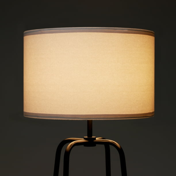 DEWENWILS Modern Floor Lamps with Shelves Reading Lamp with Beige