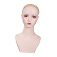 thumbnail image 4 of Cabeza de Maniquí para Exhibición de Joyas, Accesorio para Exhibición de Postizos, Busto de Maniquí Realista para Gafas., 4 of 9