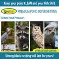 thumbnail image 3 of EasyPro NR301 30 x 100 ft. Boxed Premium Pond Cover Netting, 0.75 in., 3 of 6