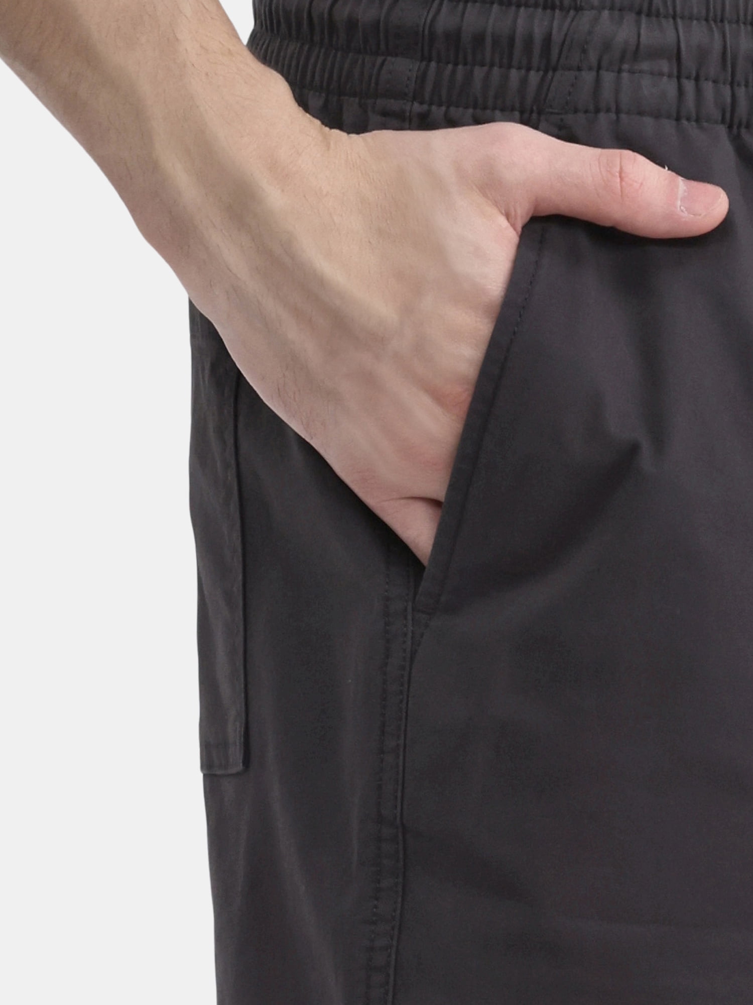 No Boundaries Men's & Big Men's Cotton Twill Shorts, Sizes XS-3XL