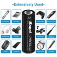thumbnail image 1 of BONAI Baterías Recargables AA 2800mAh 1.2V Ni-MH Baja Autodescarga (Pa, 1 of 2