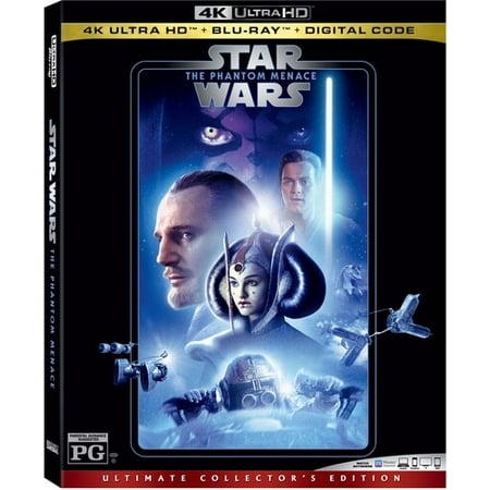 Star Wars: Episode I: The Phantom Menace (4K Ultra HD + Blu-ray + Digital Code)