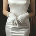 thumbnail image 4 of Misright Wedding Thin Gloves Proms Gloves for Operas Stage Evening Dinner for Women Lady, 4 of 10
