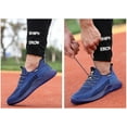 thumbnail image 5 of SUYSTEX Steel Toe Shoes for Men Lightweight Work Shoes Construction Industrial Work Tennis Shoes Safety Shoes Comfortable Steel Toe Sneakers for Men Women, 5 of 5