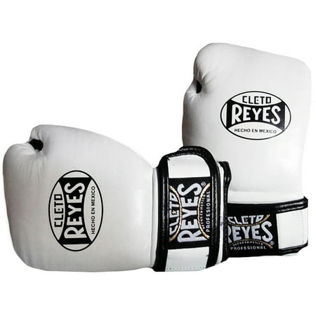 Cleto Reyes Youth Hook and Loop Boxing Gloves - White