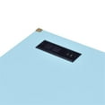 thumbnail image 2 of Pemberly Row Modern Wood Writing Desk with USB Port in Aruba Blue, 2 of 7
