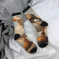 thumbnail image 5 of Bingfone Compression Socks for Women and Men Long Socks for Running Athletic Cycling Nurse- Hiking Duck, 5 of 6