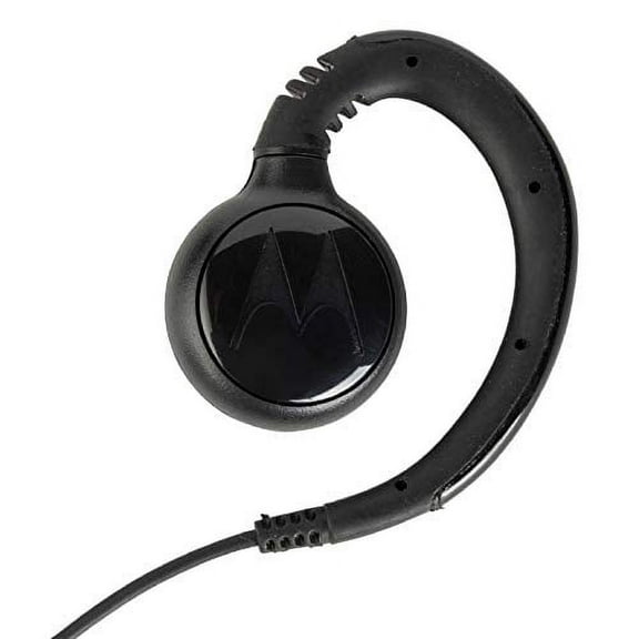 Motorola Swivel Monaural Earpiece w/ In-Line Microphone Black HKLN4604
