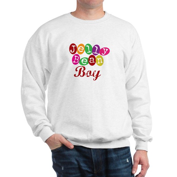 CafePress - Jelly Bean Boy Sweatshirt - Crew Neck Sweatshirt