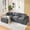 Grey, variant on 110" Modular Sectional Sofa – Deep Seat Foam Couch, No Assembly Required for Living Room or Bedroom