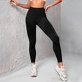 thumbnail image 5 of Women's Sculpting Workout Leggings High Waist Tummy Control Compression Fitness Training Pants, 5 of 9