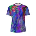 thumbnail image 5 of Colorful Neon Paint Running T-Shirt Summer Abstract Graffiti Fun T Shirts Fashion Tee Shi, 5 of 5
