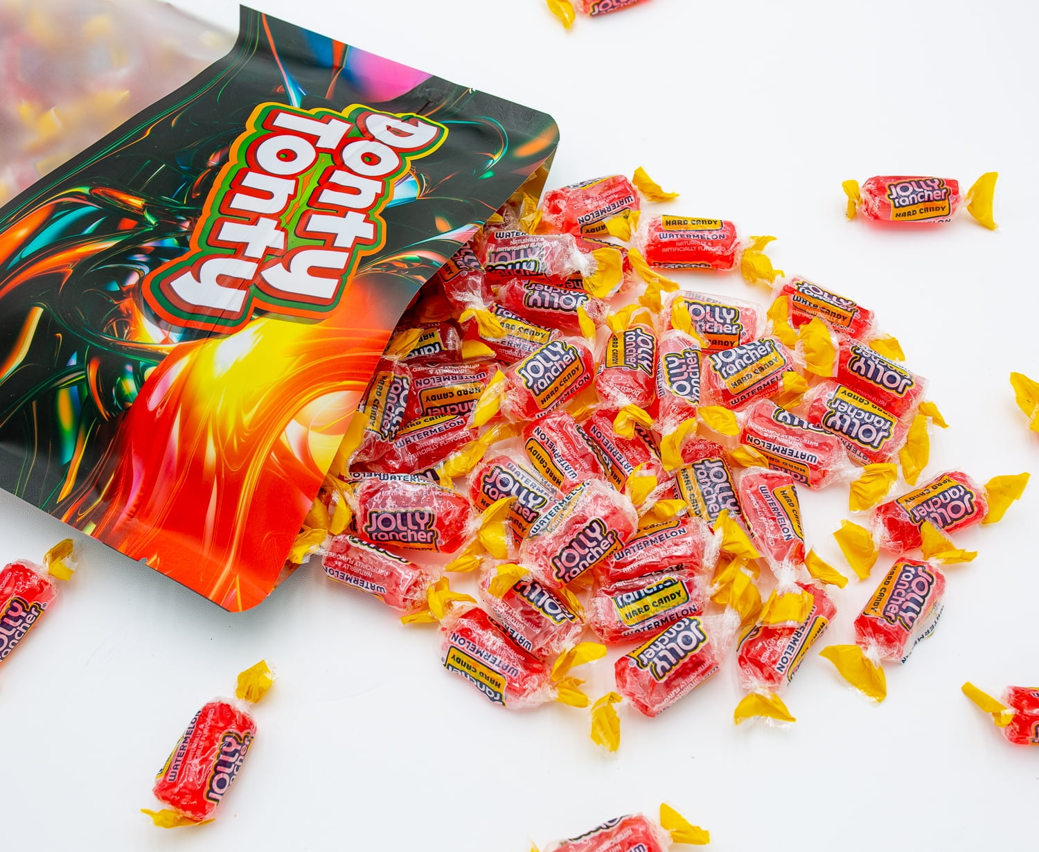 JOLLY RANCHERS Hard Candy 2 lb – Bulk Bag, Watermelon, Fruit Flavored, Individually Wrapped (Approximately 148 Pieces)