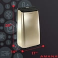 thumbnail image 4 of Amana 6000 BTU ( 10000 BTU ASHRAE)Portable Air Conditioner with Remote, AC for Rooms up to 350 Sq. Ft., GOLD, AMAP101AD-2, 4 of 15