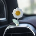 thumbnail image 2 of 6Pcs Flower Car Accessories Dashboard Decorations Crochet Shaking Flowers Bobblehead Dashboard Ornament Car Decor, 2 of 14