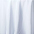 thumbnail image 2 of BalsaCircle 132" Round Premium Polyester Tablecloth Wedding Table Linens White, 2 of 5