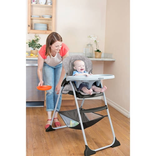 slim snacker high chair