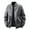 Gray Jacket fot Men, variant on Men's Casual Faux Suede Jacket Fleece Lined Crewneck Full Zip up Vintage Lightweight Jackets Outerwear with Pockets Waterproof Windbreak Coat Gray XXXXXL