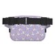 thumbnail image 3 of Fotbe Swan With Stars Cangurera Cuadrada con Estampado de Doble Capa, Bolsa de Cintura Ajustable Mini para Hombres y Mujeres, 3 of 9