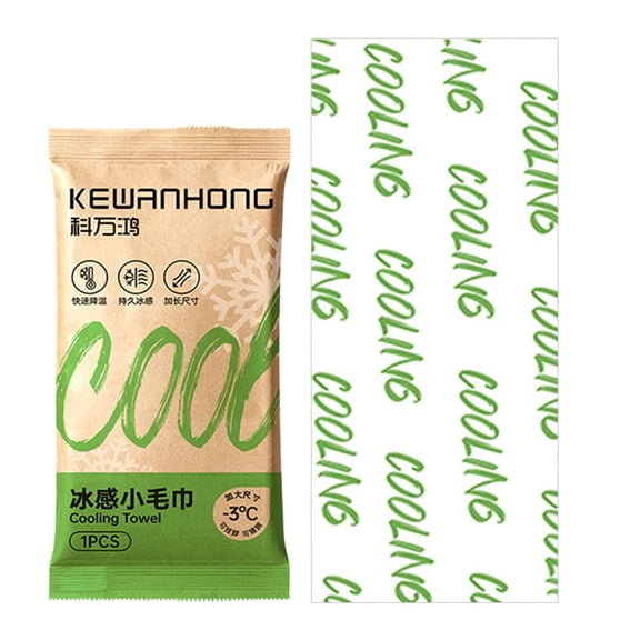 Cooling Wipes Cold Shower Wipes Cooling Wipes Individually Wrapped Disposable Cooling Towels Cooling Wipes For Hot Weather Summer Heat Essentials Body Cooling Products 1 Pc