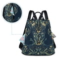 thumbnail image 5 of FORMRS Women's Travel Backpack Purse Anti-Theft Hidden Pockets Casual Shoulder Bag, Shadowy Forest Pattern, 5 of 7