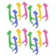 thumbnail image 1 of 60 palillos de hilo dental con mango de jirafa de dibujos animados, limpiador dental para niños (4 colores mezclados, 15 unidades por color), 1 of 7