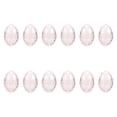 thumbnail image 3 of 12 huevos transparentes, huevos de Pascua rellenables, suministros para la búsqueda de Pascua, decoraciones para el hogar, cajas de dulces, canastas rosa claro, 3 of 8