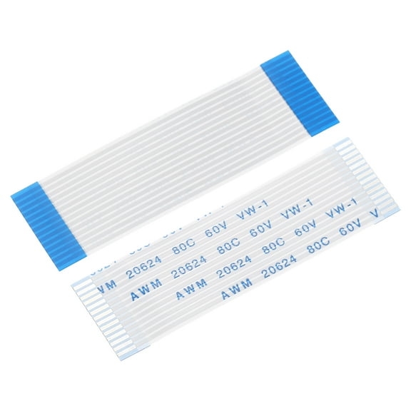 Flexible Flat Cable, 50mm 1mm Pitch 14 Pins FPC FFC Flexible Ribbon Cable 10Pcs