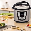 thumbnail image 5 of IM Beauty 1000W Push-button stainless steel electric pressure cooker 13 in 1 cooking mode, Stainless steel color, 5 of 7