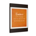 thumbnail image 2 of Inspirational Wall Art Kindness Is The Language Motivation Wall Decor for Home Office Gym Inspiring Success Quote Print Ready to Hang Unframed, 2 of 17