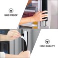thumbnail image 4 of Protector de la manija de la pelusa de la cubierta de la manija del refrigerador de 2Pcs, 4 of 7