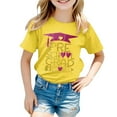 thumbnail image 4 of Glisme Kindergarten Graduation Shirt For Girl: Last Day Of School Shirt Kids 2025 Preschool Graduation Tee Top Yellow Beautiful Tee Size 12-13 Years, 4 of 4