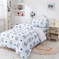 thumbnail image 4 of 3D Cartoon Animal Bear Cloud Quilt Cover Set Bedding Set Duvet Cover, 4 of 10