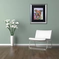 thumbnail image 3 of Trademark Fine Art "Zoey" Canvas Art by Dean Russo, Black Matte, Silver Frame, 3 of 4