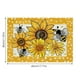 thumbnail image 3 of Alegres manteles individuales de lino con motivos de girasoles y sandías. Manteles resistentes al calor para el comedor y el hogar., 3 of 7