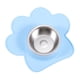 thumbnail image 5 of Comedero para perros, comedero para mascotas, comedero portátil para mascotas, tapete de silicona antideslizante. Azul, 5 of 9