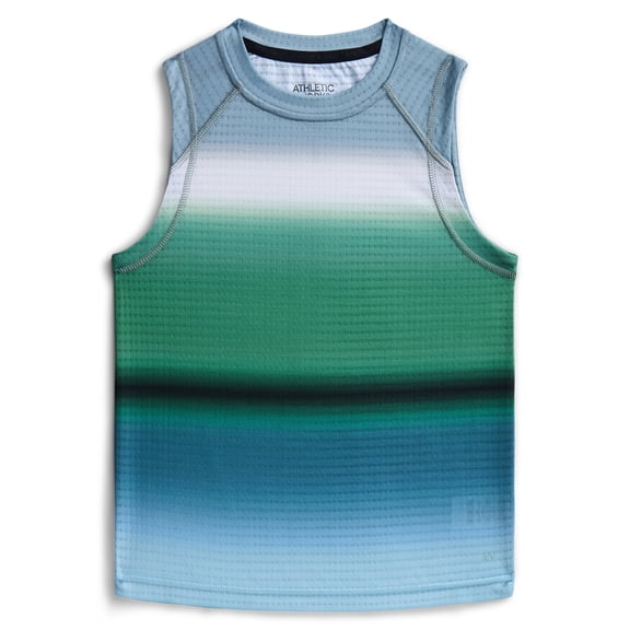 Athletic Works Boys Performance Muscle Tank Top, Sizes 4-18 & Husky