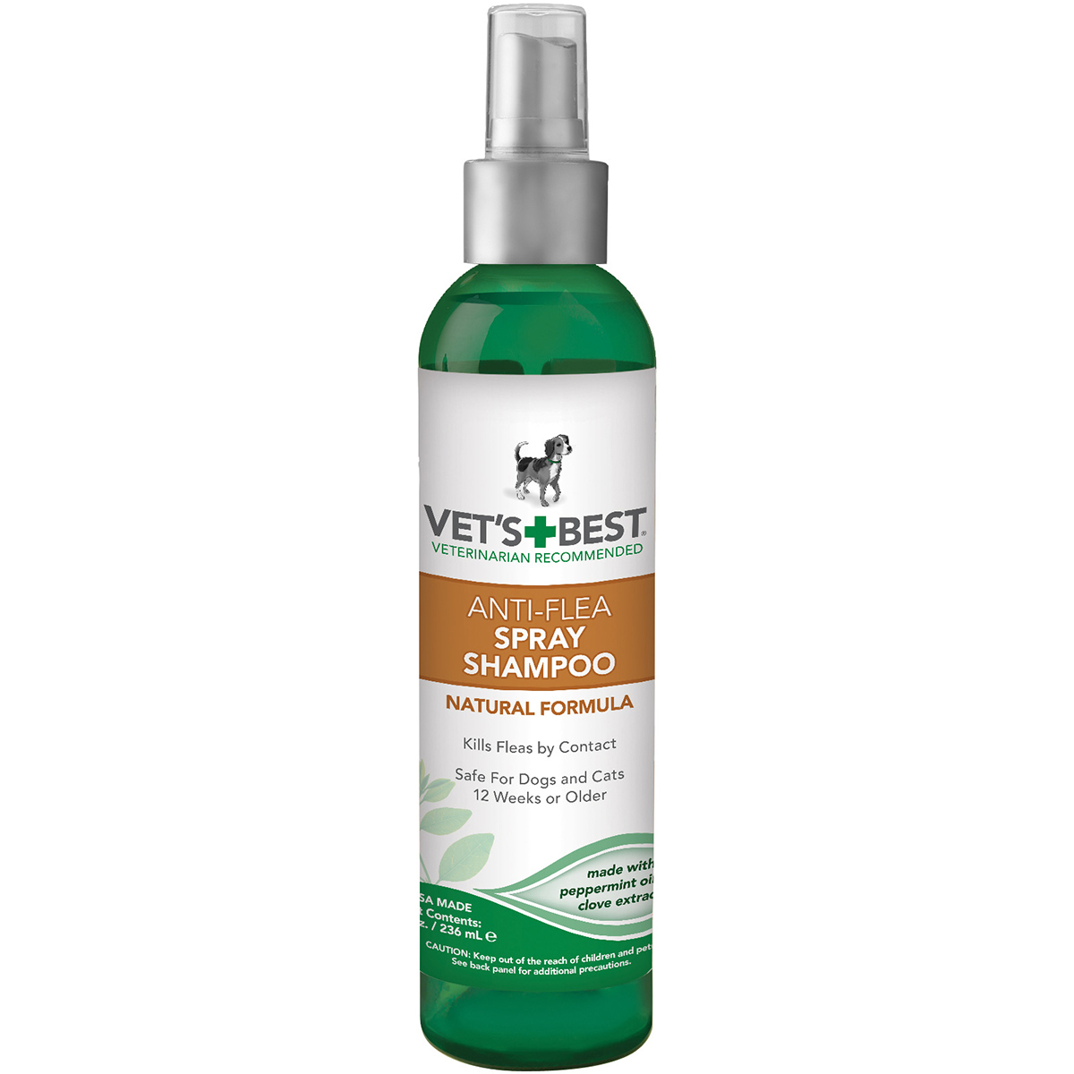 Vet's Best AntiFlea Easy Spray Shampoo 16Oz Walmart Canada