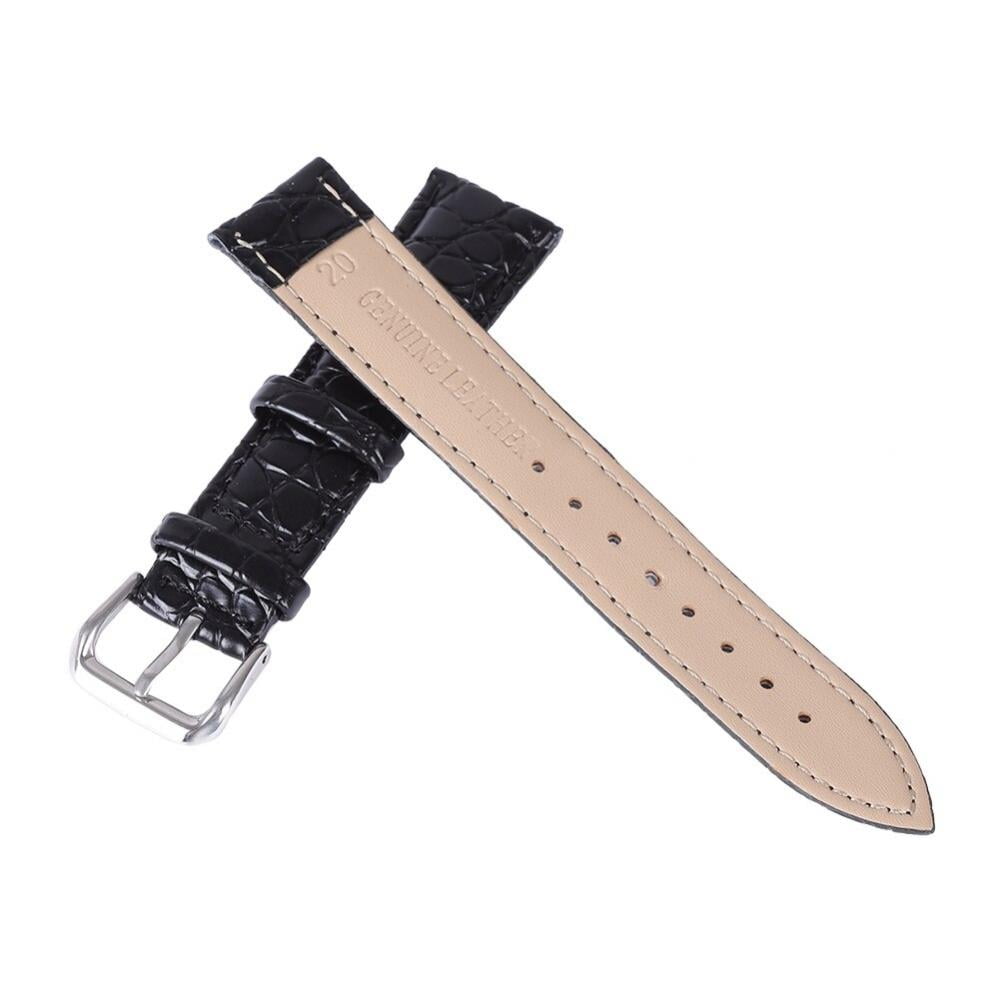 Greyghost Adjust Watch Strap Soft Breathable Adjust Easy to Install Pin Buckled Design Black