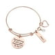 thumbnail image 2 of onlyliua Ofertas Navideñas Pulsera de Día de Hija E Hijo, Regalo de Cumpleaños para Mamá, Pulsera de Brazalete para Mamá, Pulsera de Brazalete Expandible para Mujer, 2 of 7