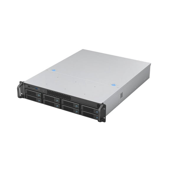 Rosewill 2U Rackmount Chassis | Server Chassis | Supports up to 8 3.5" 12Gbps Hot Swap | E-ATX Compatible | 3x 8038 PWM Fan | USB 3.2 Type-C | RSV-H208
