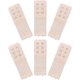 thumbnail image 1 of 6 piezas de extensores de sujetador elásticos suaves y cómodos para mujer, correa de extensión de sujetador de 2 ganchos y 3 filas, banda de sujetador para dama, 1 of 7