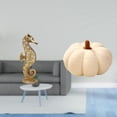 thumbnail image 2 of Estatua de resina,Estatua de resina para decoración del hogar,manualidades,oro,Escultura de oro,figura de resina,regalos decorativos.,Almohadas de calabaza de Halloween,Almohadas de calabaza, 2 of 8