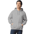 thumbnail image 5 of Gildan Heavy Blend Fleece Hooded Sweatshirt, Men's Pullover Sport Grey Pocket Hoodie, XL, 5 of 5