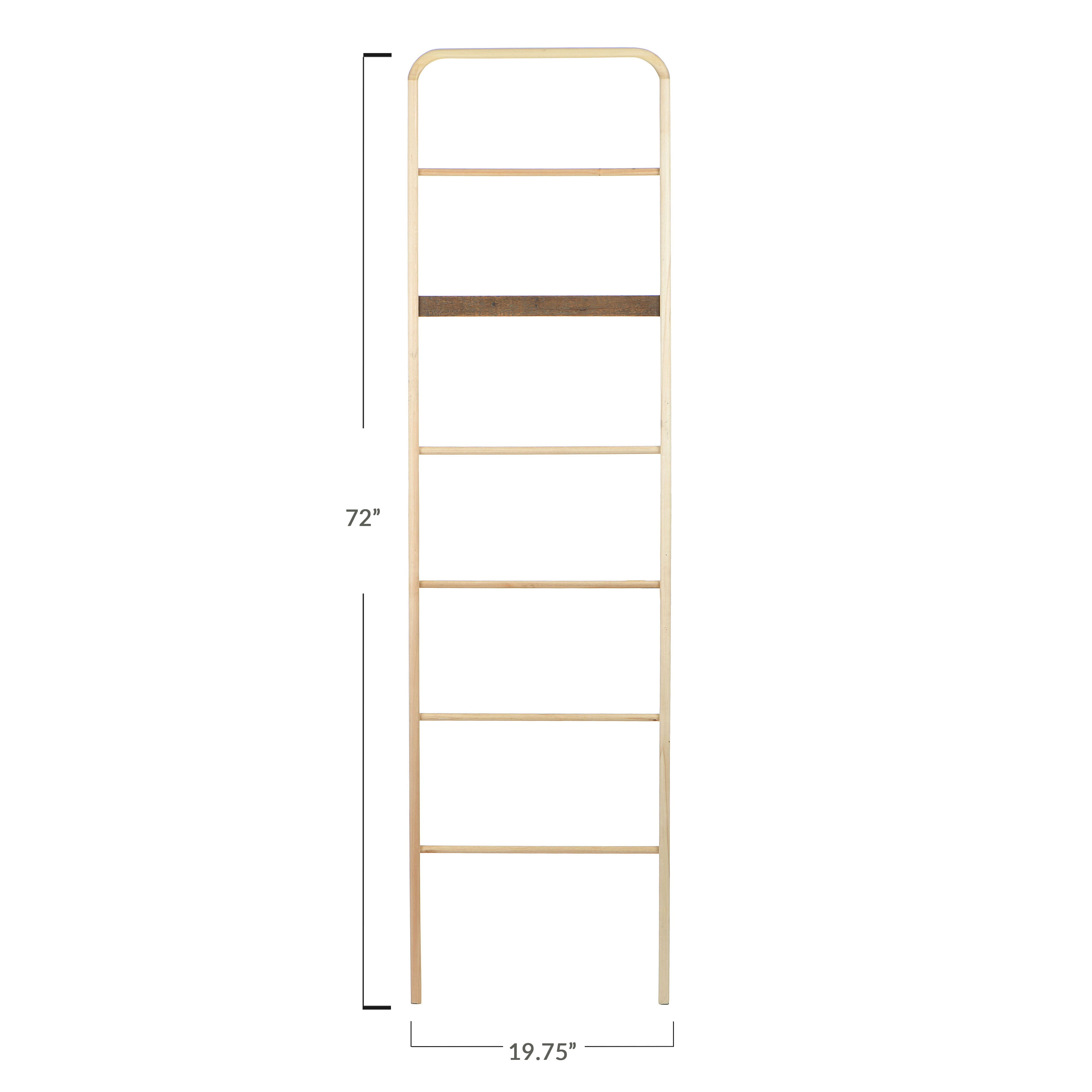 Creative Co-Op Wood Blanket Ladder